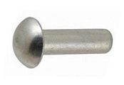 DIN 660 Заклепка с полукруглой головкой, алюминий 4 x 10   