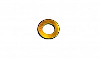 DIN 125А латунь Шайба круглая без фаски, никель М 3 (3,2 x 7 x0,5) (1000 шт.) Европа
