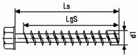 Стержень резьбовой abc по DIN 1052 для деревянных конструкций