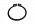 DIN 471 Кольцо стопорное наружное для вала, цинк 35 x 1,5 