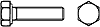 Болт с шестигранной головкой с метрической мелкой и супермелкой резьбой, полная резьбаDIN 961 Болт с шестигранной головкой с метрической мелкой и супермелкой резьбой, полная резьба