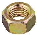 DIN 934 8 Гайка UNC шестигранная, желтый цинк 1/2" - 13UNC Европа
