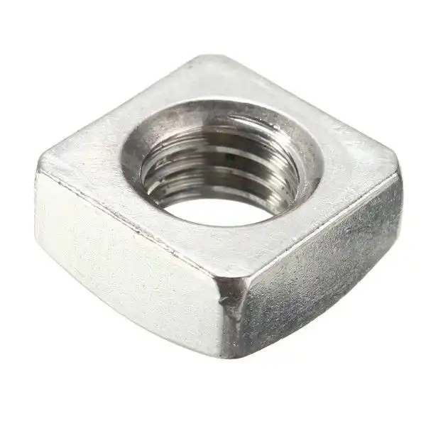 Фото DIN 562 Гайка квадратная низкая, стальная DIN 562 Гайка квадратная низкая, стальная