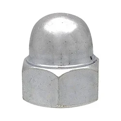 DIN 1587 6 Гайка шестигранная глухая высокая, цинк