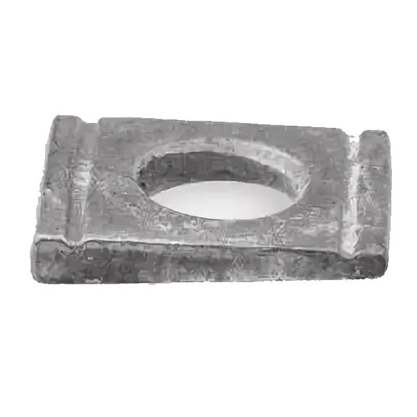 DIN 6918 Шайба клиновидная для U образных профилей, горячий цинк 21 PU=S (1 шт.) Европа