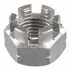 DIN 935-1 A2 A4  Гайка шестигранная корончатая