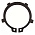 DIN 983 Кольцо стопорное пружинное наружное с лапками для вала 20 x 1,2 