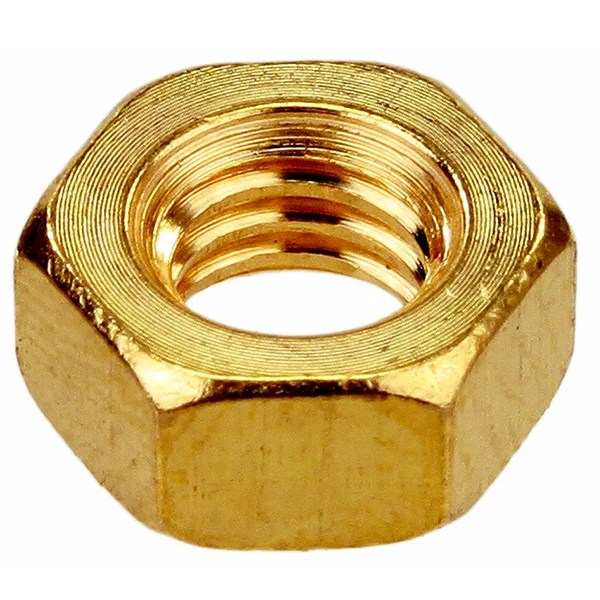 DIN 934 Гайка шестигранная, латунь