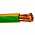 Провод силовой ПуГВ 1х6 желто-зеленый ТРТС многопроволочный
