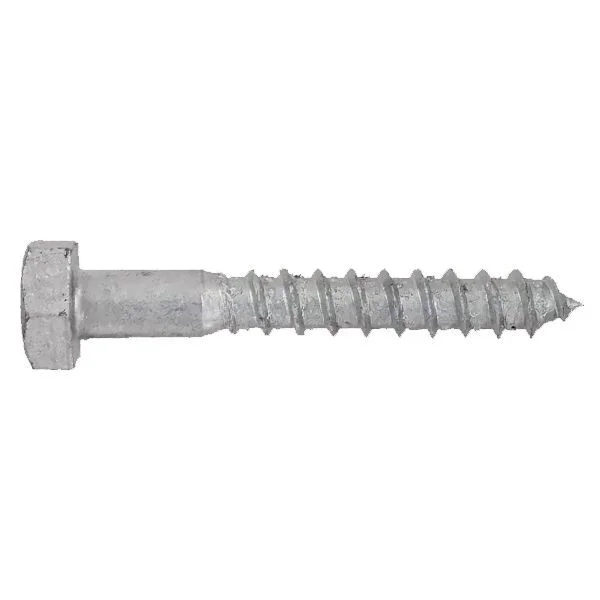 DIN 571 Шуруп с шестигранной головкой (глухарь), горячий цинк 12 x 180 PU=S (25 шт.) Европа