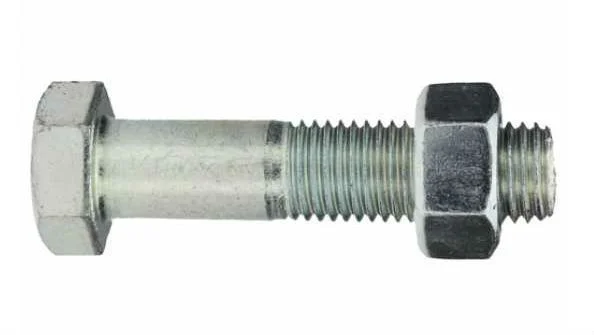 DIN 601 MU Болт с шестигранной головкой