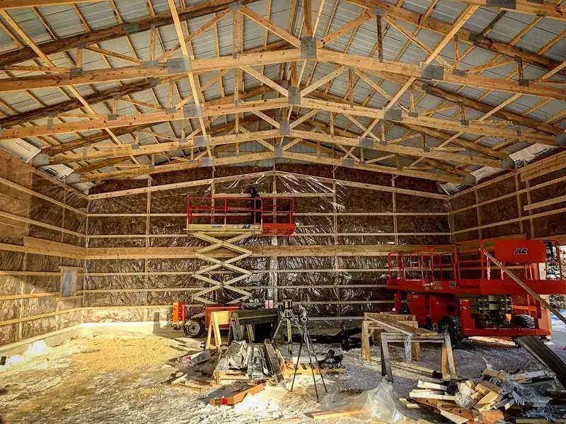 Фото анкерные (ершеные) гвозди для ангара