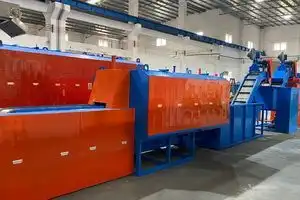 Автоматическая проходная печь для термической обработки металлоизделий