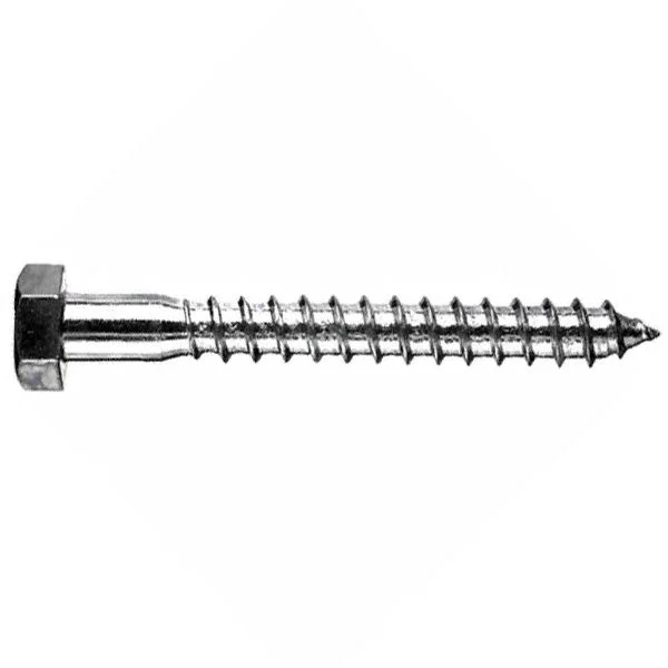 DIN 571 A2 Шуруп с шестигранной головкой (глухарь) 6 x 100 PU=S (25 шт.) Европа
