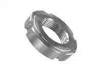 Гайка круглая шлицевая DIN 1804 A2 A4 с мелкой резьбой