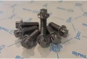 Изготовили шесть болтов Torx для автомобилей представительского класса
