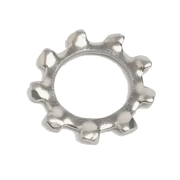 DIN 6797 Form A Шайба пружинная зубчатая, цинк A6,4 PU=K (500 шт.) Европа