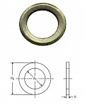 DIN 1440 Шайба плоская для пальцев 60 x 80 x 9 PU=S (10 шт.) Европа