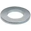 DIN 125A Шайба круглая 140 HV, без фаски, цинк M 10 (10,5 x 20 x 2) (100 шт.) Европа