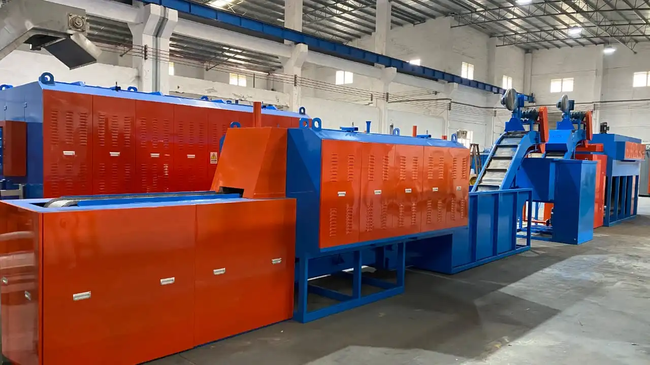 Фото проходная печь для термической обработки в Трайв