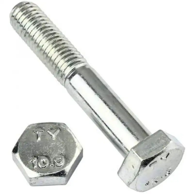 фото DIN 931 8.8 Болт с шестигранной головкой под ключ с неполной резьбой Hex Head Bolts (H)