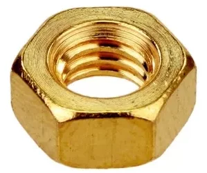 DIN 934 Гайка шестигранная, латунь