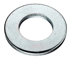DIN 125А Шайба круглая без фаски, алюминий М 8 (8,4 x16 x1,6) Россия
