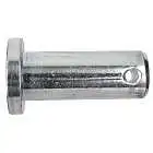 ISO 2341 Палец цилиндрический с плоской головкой, с отверстиями под шплинт