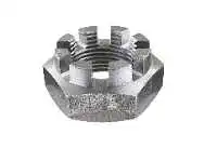 Гайка шестигранная щелевая тонкая DIN 979 A2 A4