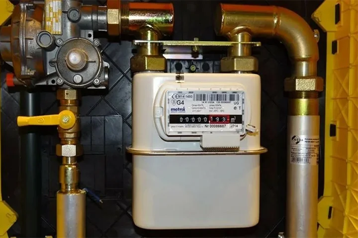 Фото Счетчики газовые крепеж
