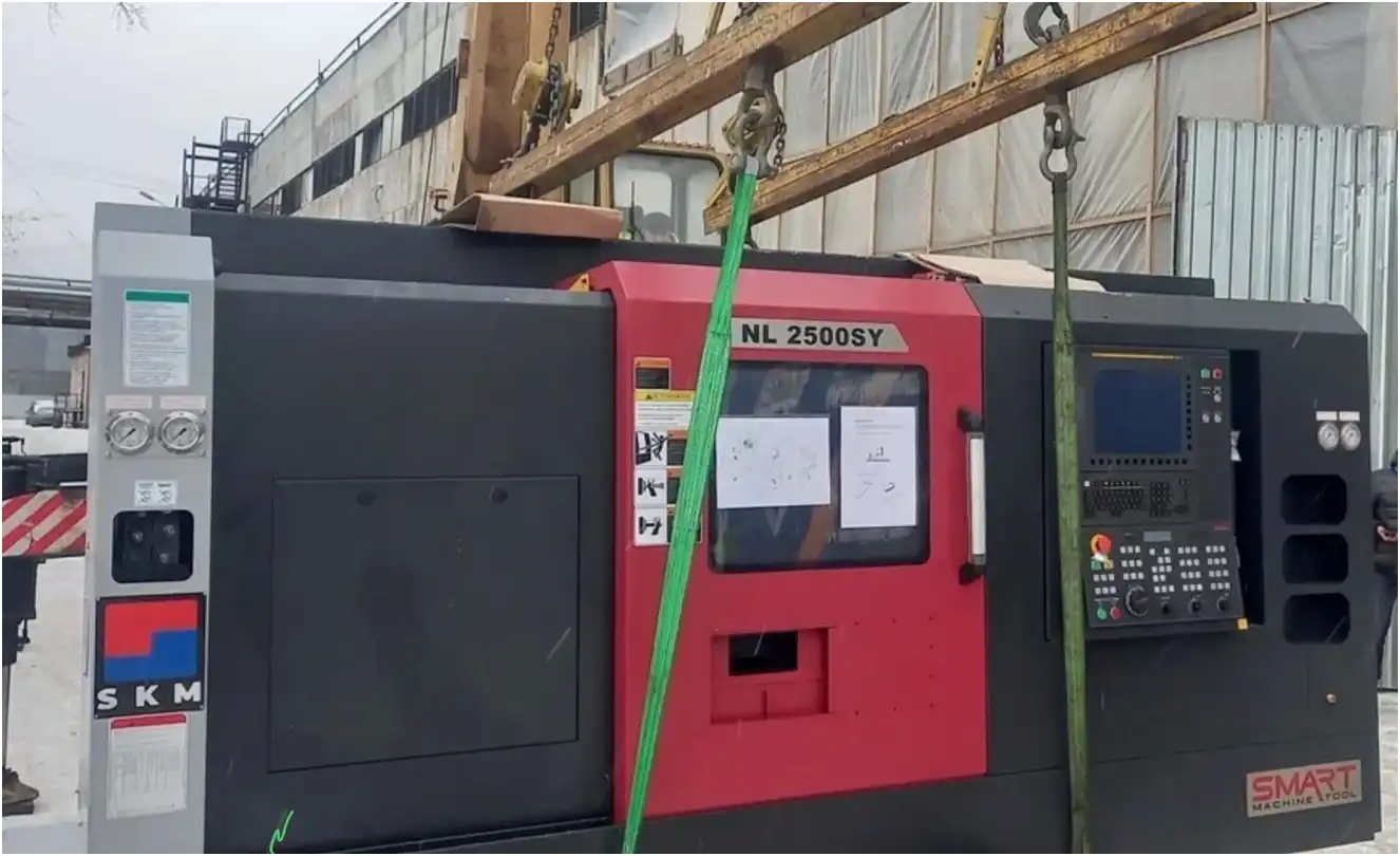 Фото «Трайв» установил новый токарный обрабатывающий центр SKM NL2500SY