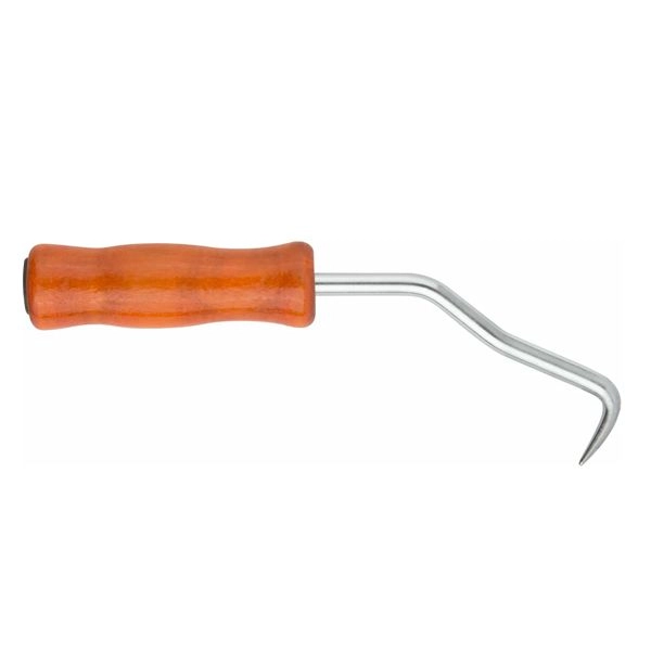 Крюк для вязки арматуры 210 мм, деревянная рукоятка СИБРТЕХ 84876