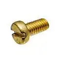 DIN 84 латунь Винт с цилиндрической головкой со шлицем M 6 x 20 (200 шт.) Европа