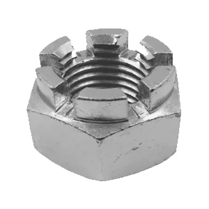 DIN 935-1 Гайка шестигранная корончатая, цинк