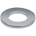 DIN 125А латунь Шайба круглая без фаски, никель М 4 (4,3 x 9 x0,8) (1000 шт.) Европа