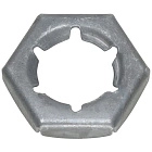 DIN 7967 Гайка стальная шестигранная стопорная