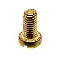 DIN 84 латунь Винт с цилиндрической головкой со шлицем M 6 x 20 (200 шт.) Европа