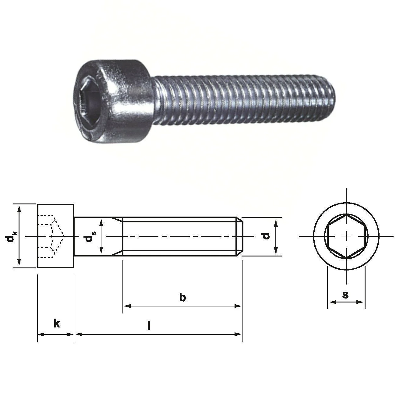 Фото DIN 912 DIN 912
