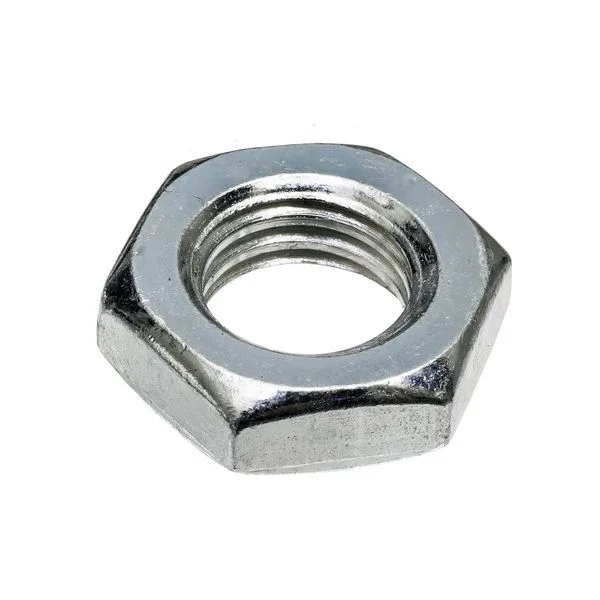 DIN 439 Гайка UNC шестигранная низкая, цинк 1/4" Европа