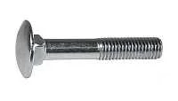 DIN 603 8.8 Болт мебельный с полукруглой головкой, цинк M 10 x 30 