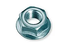 DIN 6923 Гайка шестигранная с фланцем (насечкой)