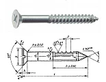 ГОСТ 1145-80 Шуруп 4х60.10.019