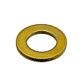 DIN 433-1 латунь Шайба плоская узкая M 4 (4,3 x 8 x0,5) (500 шт.) Европа
