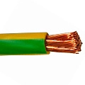 Провод ПВ3 (ПуГВ) 1х16 желто-зелёный
