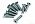 DIN 7504 Form N Винт самонарезающий с буром, цинк N 3,9 x 16 -H 