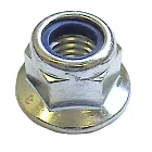 DIN 6926 Гайка шестигранная самоконтрящаяся с фланцем