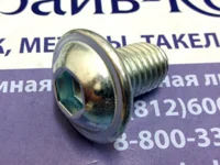 Винт с полукруглой головкой