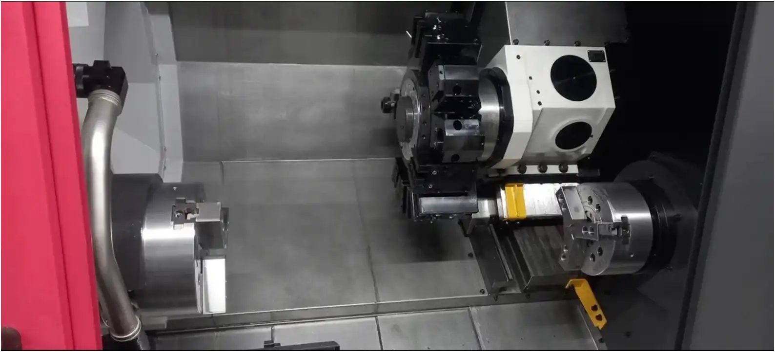 Фото «Трайв» установил новый токарный обрабатывающий центр SKM NL2500SY