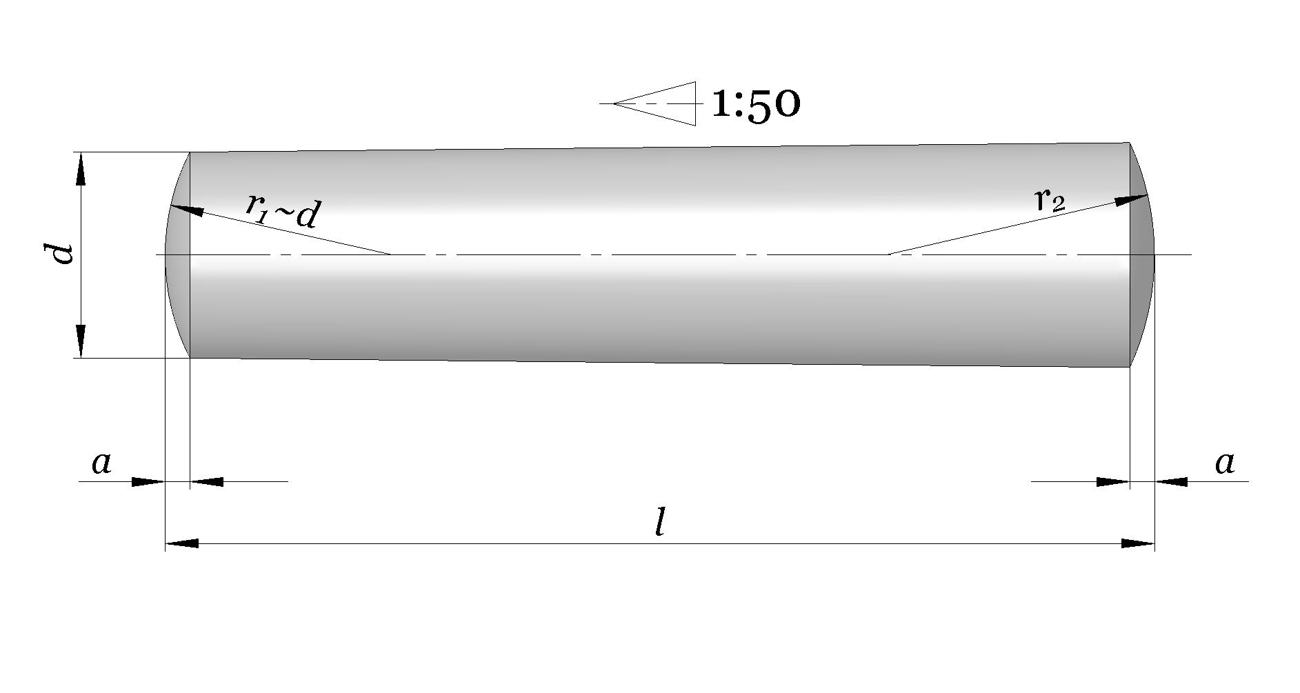 Конусность 1 6