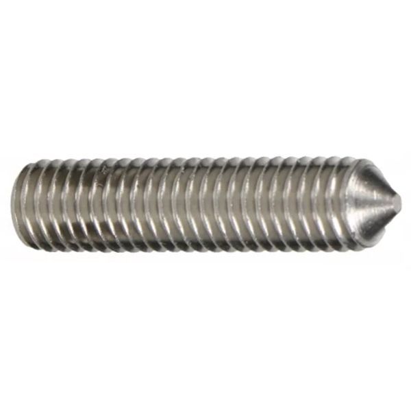 DIN 914 45 H Винт установочный с заостренным концом, цинк M 10 x 30 PU=S (100 шт.) Европа